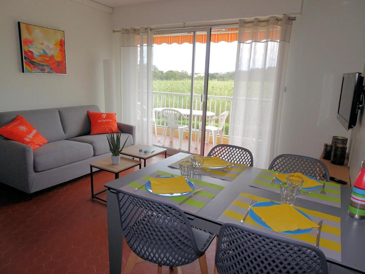 T3 150 M De La Plage, Climatisation, Piscine Et Parking Privatif - Le Lavandou Zewnętrze zdjęcie